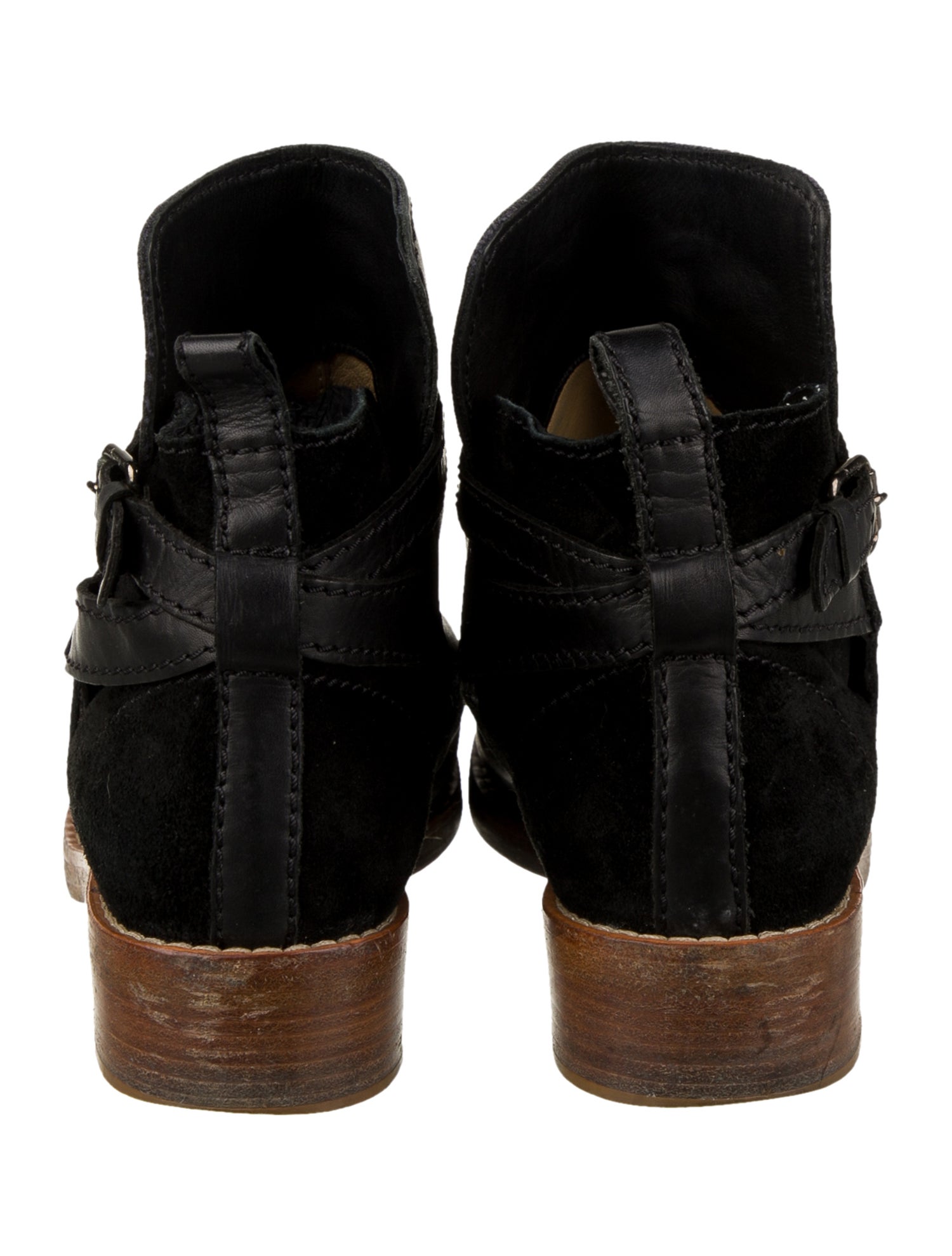 Acne Studios Leather Moto Boots